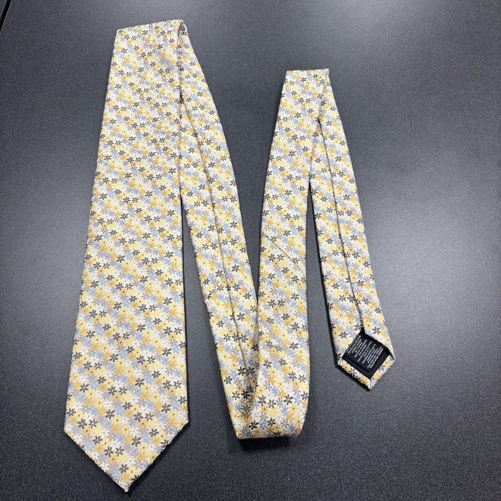 Stafford‎ Essentials Men's Neck Tie Floral Multicolored